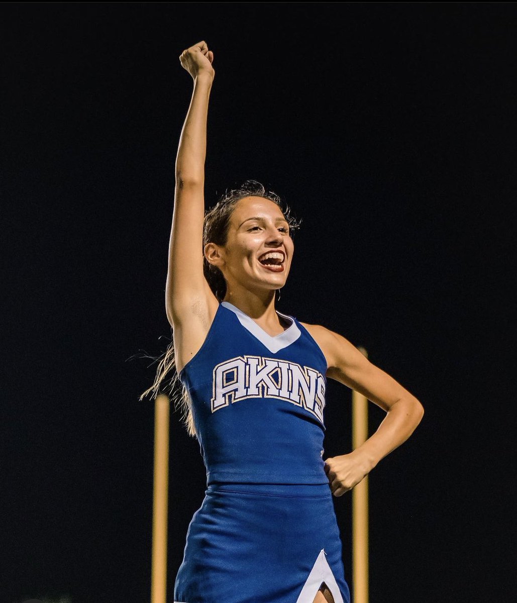Our cheerleader of the week is 💛Ms. Addie💛
