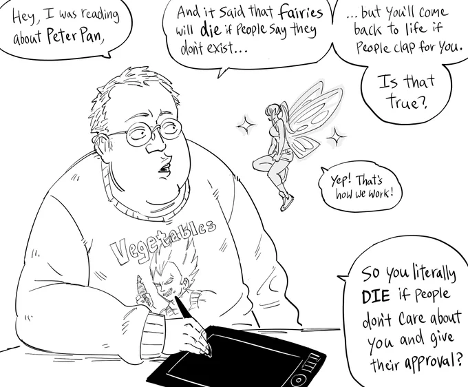 Patreon request: Sidekick fairy girl 

Fairies make great companions to the story's protagonist, because they are someone to talk to and can provide exposition, but they don't take up space on the screen/page. 
Also, you know, if there's no Goblins available... 