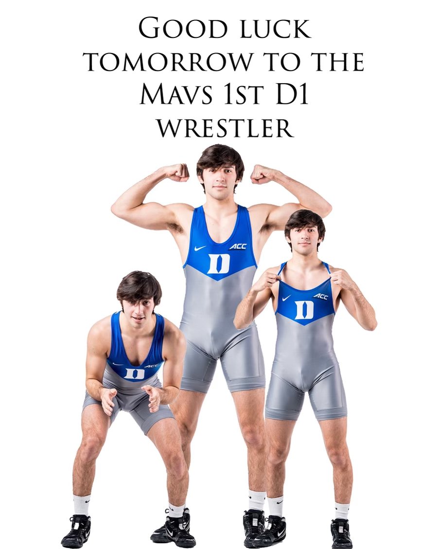 Coach_APaul's tweet photo. St John’s very own Sebastian Jimenez begins his collegiate wrestling career. #beast #inspire https://t.co/0Sczk6GRoD