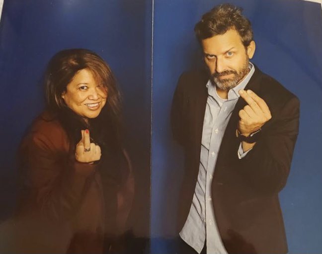 VickyVictoriaG's tweet photo. #SPNNOLA  be on the look out for the #WelcomeToTheEnd @RobBenedict op. Go get one for yourself. It’s a snap! @CreationEnt 📸 cc: @chrisschmelke https://t.co/uE6842u0LJ