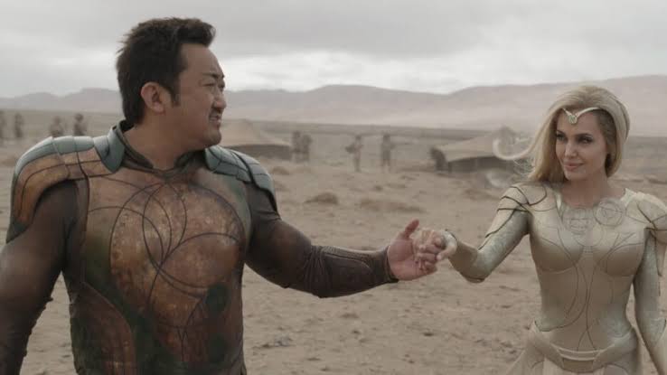 Tagtagari's tweet photo. You don't have all the facts. 

- Which are?

 That I love them

#Eternals #Gilgamesh #Thena #Makkari #Druig https://t.co/VnbqXjwz8y