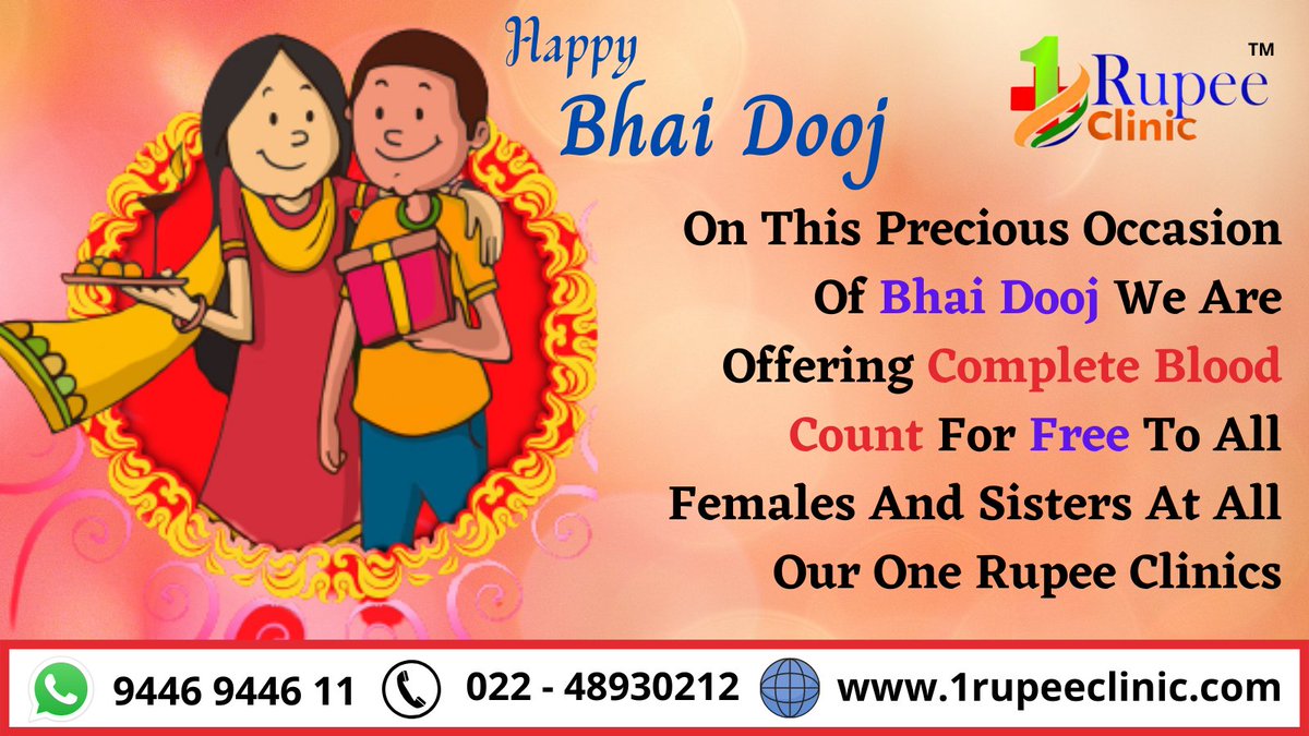 Wishing all a very Happy Bhai Dooj
@DrRahulGhule11