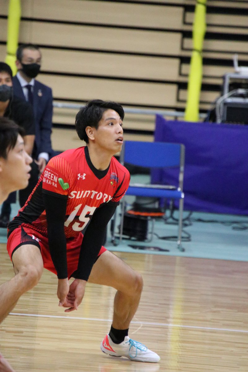 Jhe7887's tweet photo. 11/6 YMITアリーナ

#サントリーサンバーズ 
#喜入祥充 選手 https://t.co/aS9pNjykoN