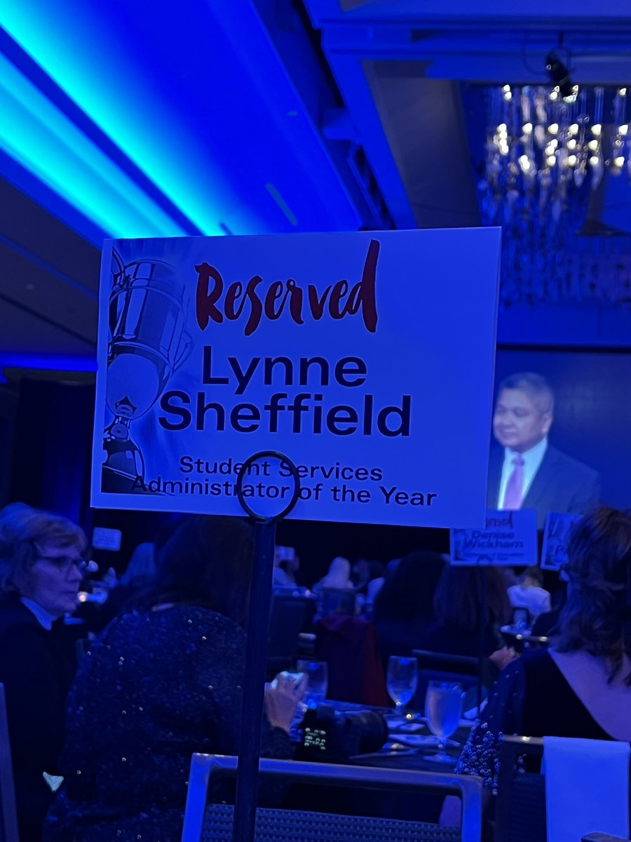 It was a magical evening. I am honored to receive the ACSA State Student Service Administrator of the Year. Thank you Superintendent- Dr. Martinrex Kedziora, Chief Academic Officer-Maribel Mattox and the MVUSD School Board for your Support. Also to my family and MVUSD team. #ACSA