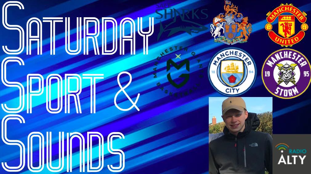 RadioAlty's tweet photo. Your #derbyday Saturday starts like this on RadioAlty…

Milly with #Trackstothefuture - 10am

Dan with #SaturdaySportandSounds - midday

Saoirse Marie - 1pm - #BrandNewBeats 

online, apps, Alexa and Streema. https://t.co/Kx6Olrhmtc