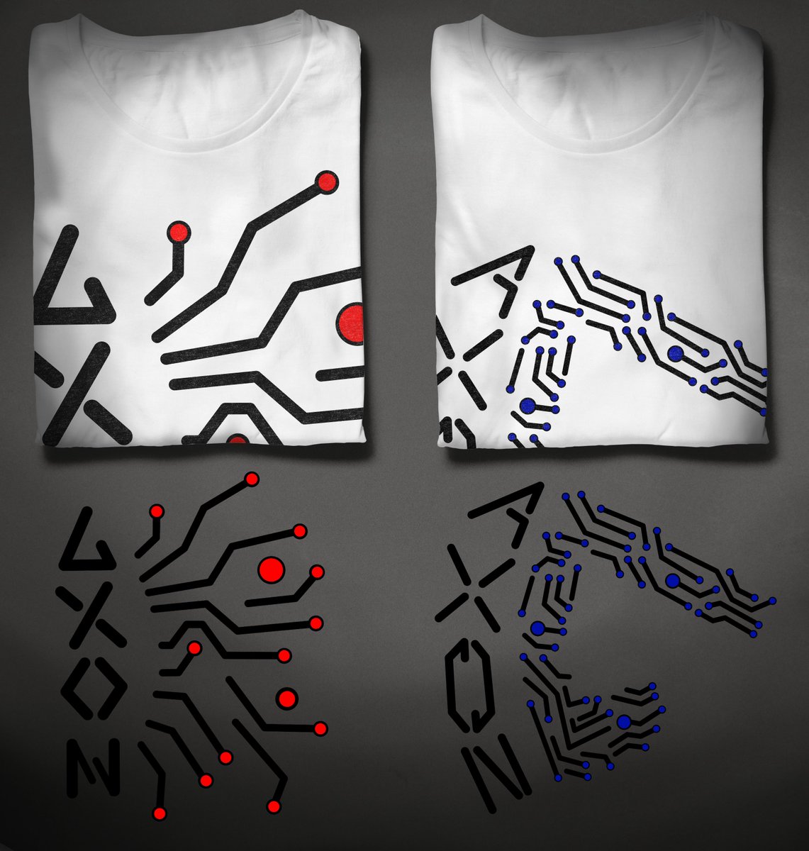 Project_Axon's tweet photo. Project: "AXON" - Skip-Trace!
Now with 27 variations, here are 2 of them!
Figured we would tease some more as work on the website is a bit slow.
#SmallBusinesses #Clothing #clothingformen #clothingforwomen #ProjectAxon https://t.co/0fOHCBWE7n