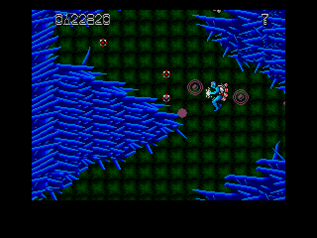 project_egg's tweet photo. 2021年10月、レトロPCゲームYoutube『プロジェクトEGGチャンネル』で最多再生数は『反生命戦機アンドロギュヌス（エディア / MSX2 / 1987）』でした！ゲーム業界でも非常に珍しい下降スクロールシューティング。君は最下層に待ち構えるボスとの熾烈な戦いを突破できるか？
https://t.co/YoF3oiUwHq https://t.co/fyeavlqrjR