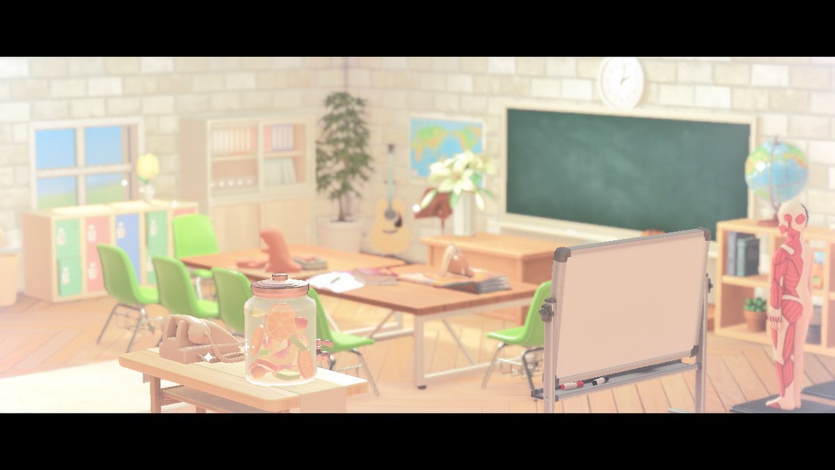 pawawa's tweet photo. hehe kinder school!! #AnimalCrossing #ACNH #NintendoSwitch https://t.co/S57yh172Uf