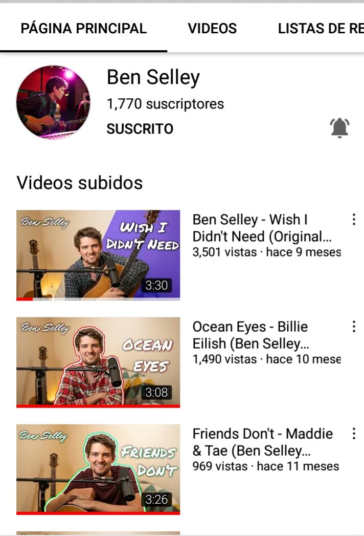 FansBenselley's tweet photo. Porque los cover's de @BenSelleyMusic es lo más bonito que nos pasó.
¿Ya te suscribiste a su canal?  Si no lo has hecho suscríbete 
¡ES UN MARAVILLOSO CANTANTE!

https://t.co/Z2BAqUn9Ov https://t.co/bu3cfItaJZ