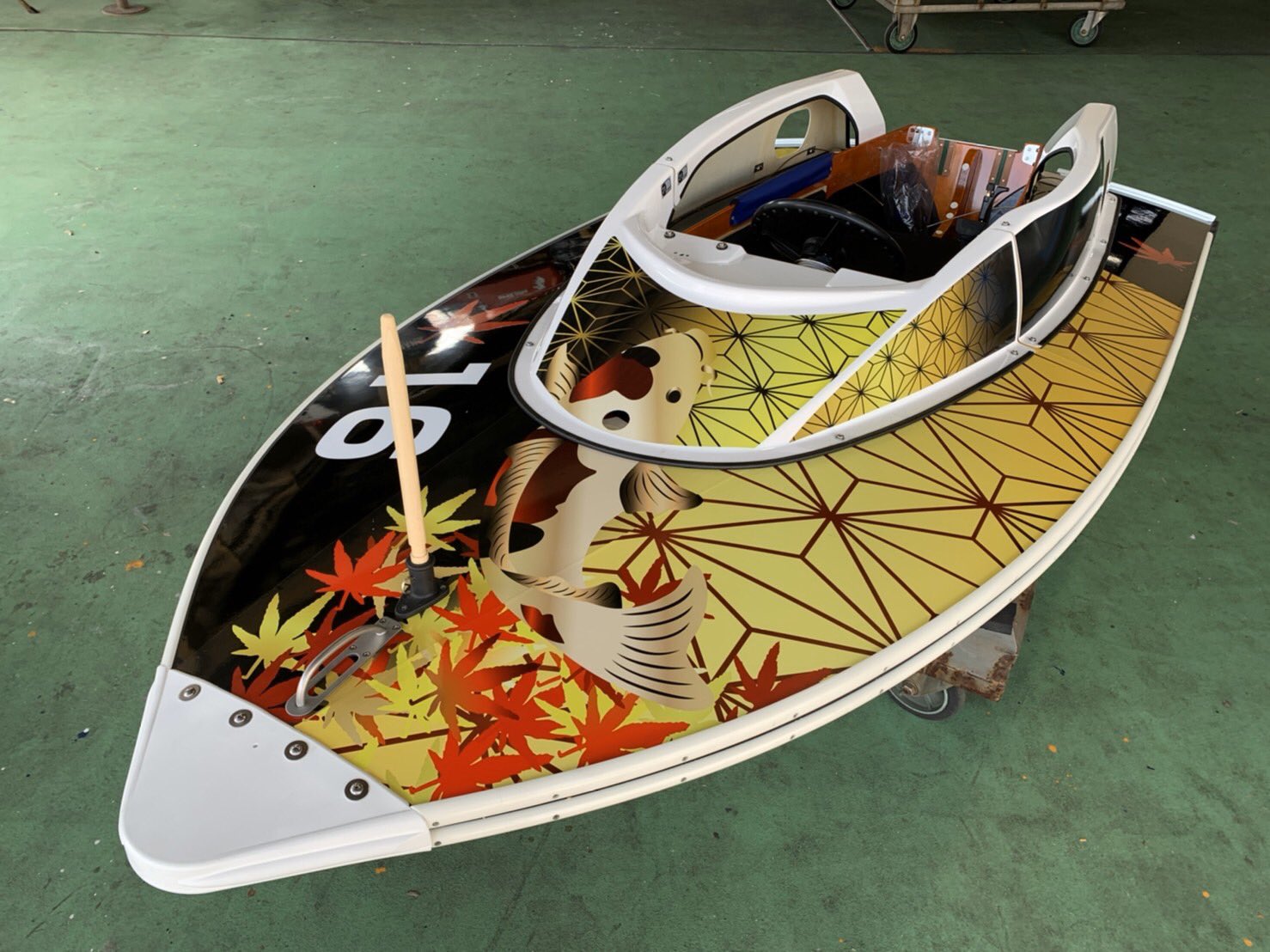 宮島競艇 モンタくん マグネット リニューアルバージョン 宮島競艇