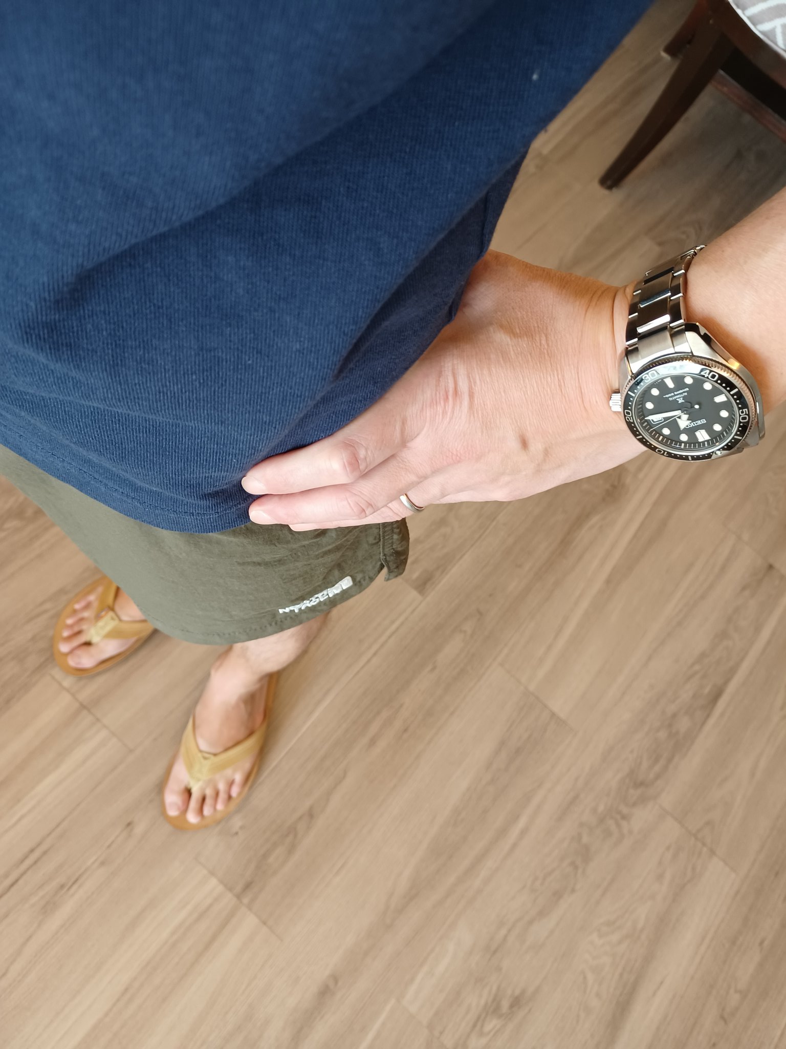 お福分わ家 おふくわけ ユニクロ と セイコー と ノースフェイス と レインボーサンダル いま31 タイは暑い ユニクロコーデ Uniqlo Seiko Uniqlothailand Seikosbp077 Seikosbdc061 Seikoprospex Northface Thenorthface