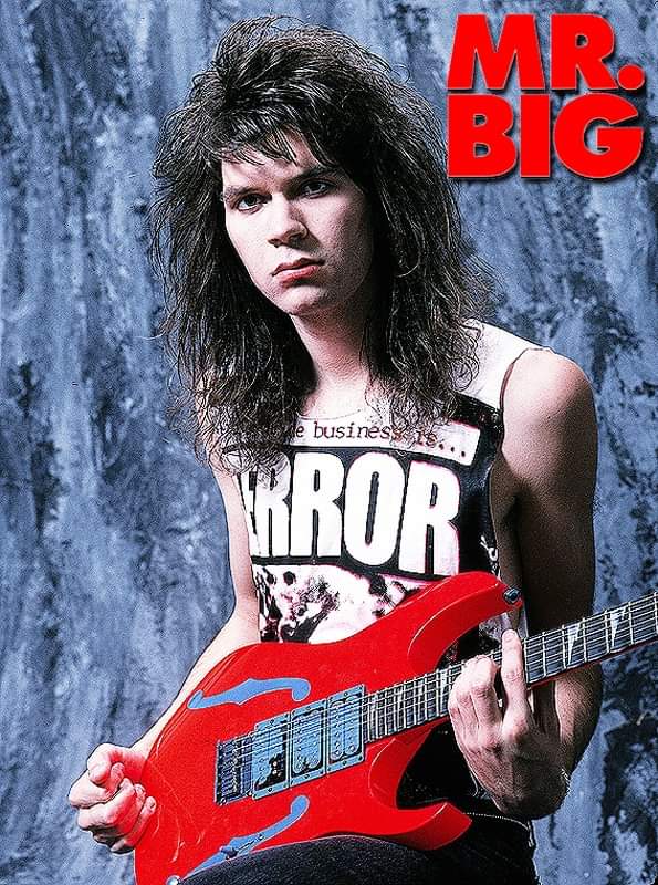 Happy birthday PAUL GILBERT!
(November 6, 1966) 