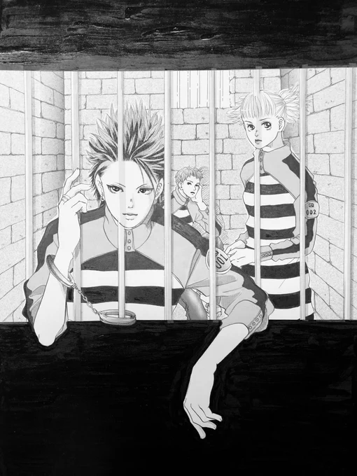 #悪魔で候
連載3回目の扉絵です😈 