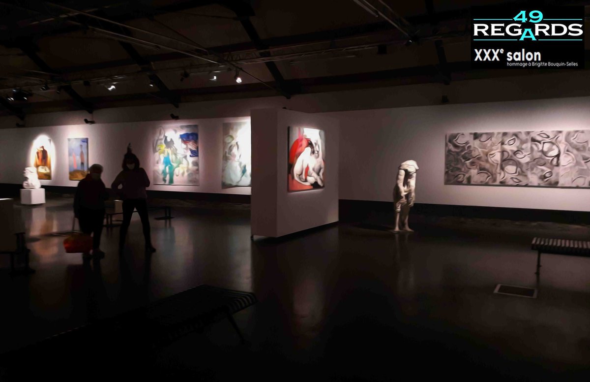 49Regards's tweet photo. C'est le dernier weekend pour découvrir le XXXe Salon 49 Regards aux Anciennes écuries des ardoisières  -  Espace d'art contemporain de Trélazé. 

#art #49Regards #PEINTURE #dessin #gravure #installation #performance #artiste #photographie #PaysdelaLoire #France #artactuel https://t.co/PUZC6M0mHi