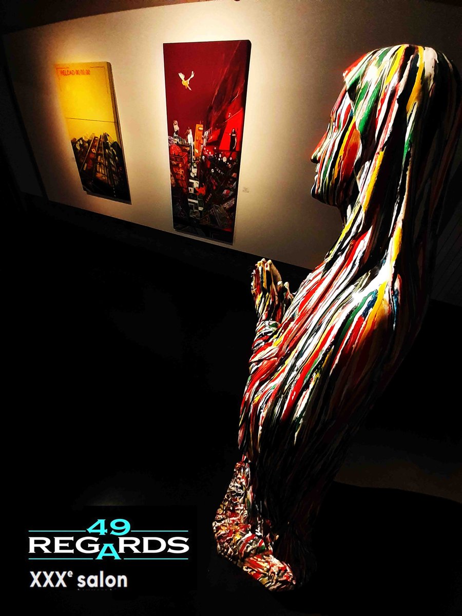 49Regards's tweet photo. C'est le dernier weekend pour découvrir le XXXe Salon 49 Regards aux Anciennes écuries des ardoisières  -  Espace d'art contemporain de Trélazé. 

#art #49Regards #PEINTURE #dessin #gravure #installation #performance #artiste #photographie #PaysdelaLoire #France #artactuel https://t.co/PUZC6M0mHi