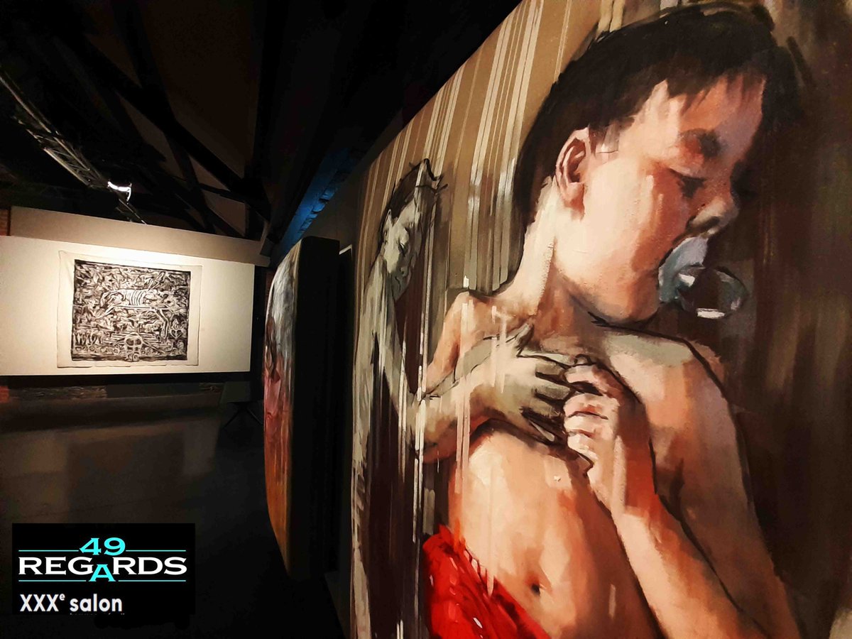 49Regards's tweet photo. C'est le dernier weekend pour découvrir le XXXe Salon 49 Regards aux Anciennes écuries des ardoisières  -  Espace d'art contemporain de Trélazé. 

#art #49Regards #PEINTURE #dessin #gravure #installation #performance #artiste #photographie #PaysdelaLoire #France #artactuel https://t.co/PUZC6M0mHi