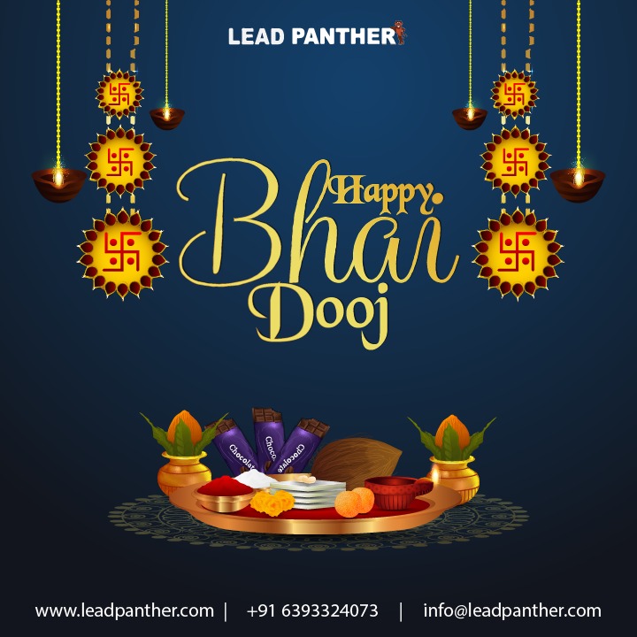lead_panther's tweet photo. Celebrate your bond with your clients with innovative marketing strategies with a lead panther.
Wishing you all a very Happy Bhai Dooj.

#leadpanther #bhaidooj #festival #digitalmarketing #bestonlinemarketing https://t.co/EsZtRFAGjT