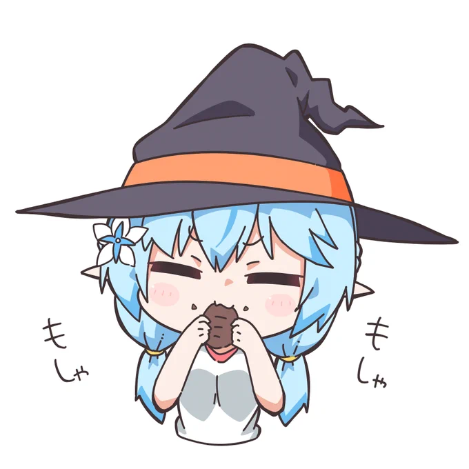 #ホロライブ大運動会2021 
 #LamyArt

お肉ずっと持ってる魔女っこラミィちゃんかわわ☃ 