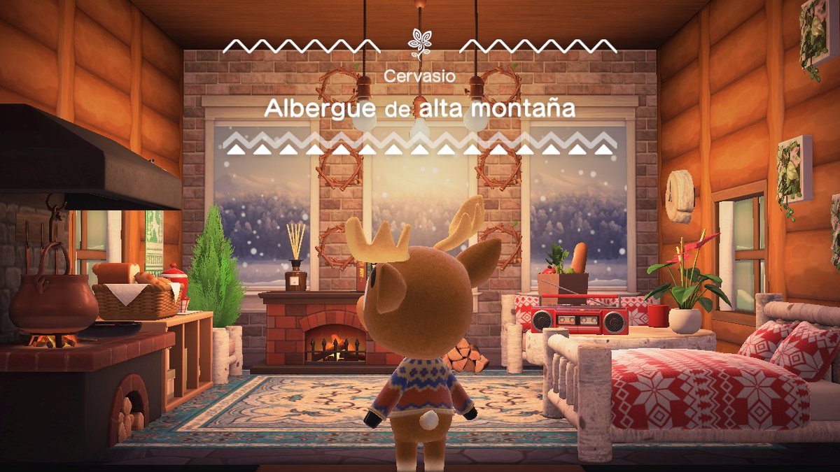 polux_3's tweet photo. El primer vecino al que hago su casa vacacional tenia que ser #Cervasio #Erik #AnimalCrossing #ACNH #NintendoSwitch https://t.co/KjXnm5dhXe