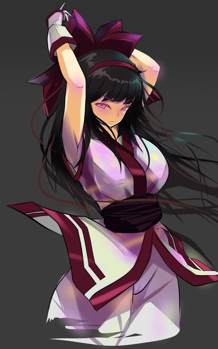 #格ゲーキャラ描こうぜ 
ナコルル(悪堕ちver) 