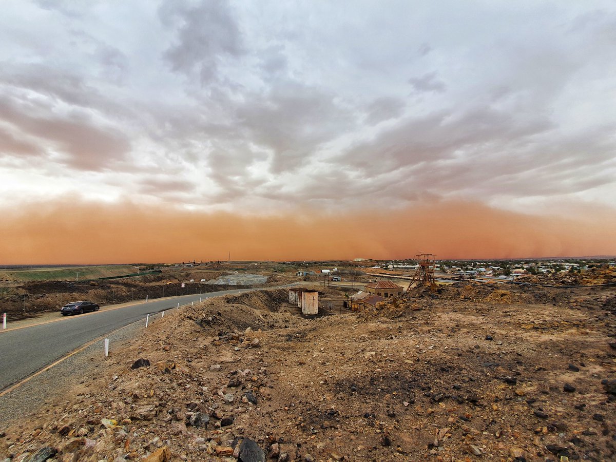 Broken Hill dust storms are the best 😍