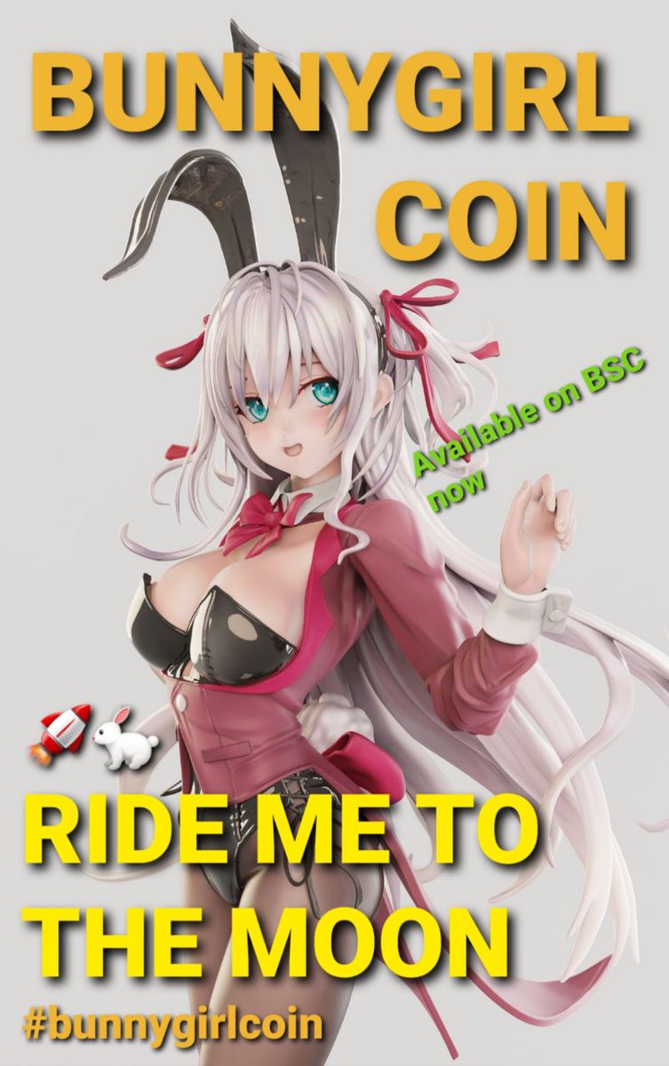 hey you guys we will serve you on the moon😘

<a href="/CoinMarketCap/">CoinMarketCap</a> <a href="/BinanceChain/">Binance Chain</a>
<a href="/coingecko/">CoinGecko</a>
Link tele 👇
t.me/BunnyGirlCoin
