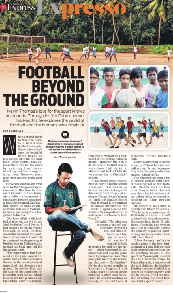 KalPanthu's tweet photo. Thank you @NewIndianXpress for telling our story  ❤ https://t.co/GgKGffhDJ8
