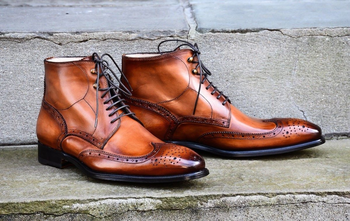 HutsLeather's tweet photo. #men #mens #handmade #boots #brown #wingtip #brogue #brogueboots | https://t.co/kMsKxdk210 https://t.co/KmRIFOlKET https://t.co/3dKYsNy6Ar