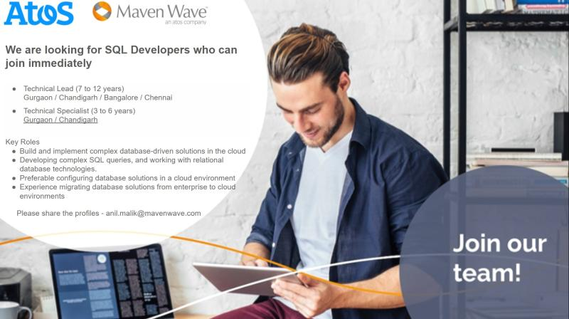 skj_28's tweet image. Looking for SQL developers:
mavenwave.com/company/career…
#SQL #sqldevelopers #MySQL #GoogleCloud #googlesql