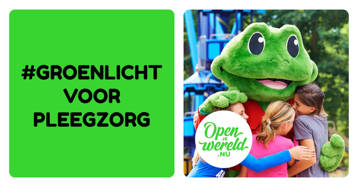 Pleegouders, veel plezier in Duinrell! Rick de Kikker straalt ongetwijfeld groen licht door jullie bezoek!

Duinrell Openjewereld #groenlicht #weekvanpleegzorg #openjewereld