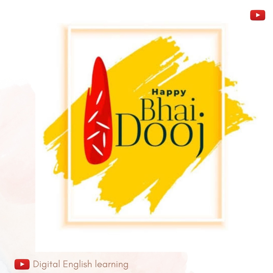 del_learning's tweet photo. #bhaidooj
Wishing a very Happy Bhai Dooj to all the brothers and sisters.
May God bless your relationship with happiness, understanding and lots of love.
#happybhaidauj
#digitalenglishlearning
#digital #English #Learning
#digitalvivekagrawal
#Khandwa #MadhyaPradesh #India https://t.co/trITcES1vI