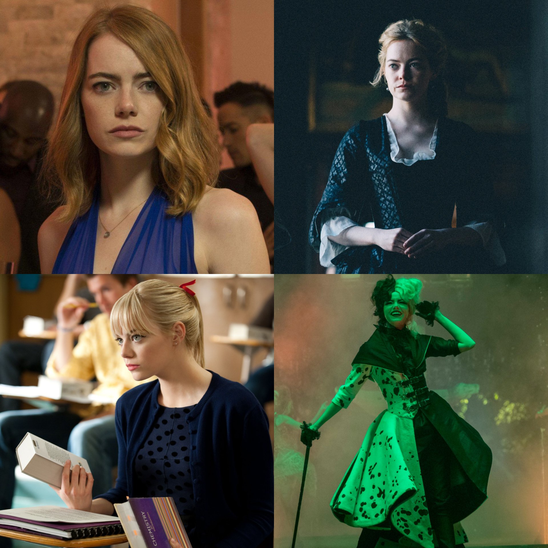 Happy birthday to emma stone and her unlimited range. 