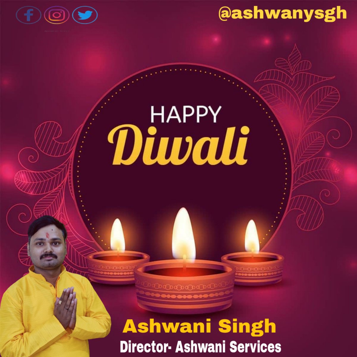 AshwanySgh's tweet photo. हैप्पी दिवाली
#हैप्पी_दीपावली https://t.co/ROKjcj6Tb6