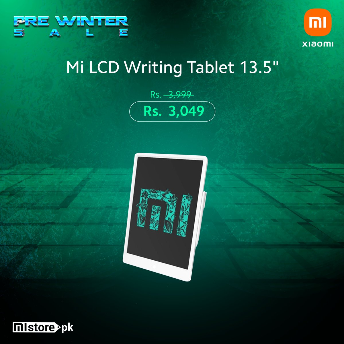 MistorePk's tweet photo. Watch-out for amazing discounts on Charging & Gear category of Xiaomi Eco-Products at #PreWinterSale.
Hurry up, Sale will only last till 7th Nov.
Shop at: https://t.co/IRGPdIAqOU
#WinterIsComing https://t.co/ci7HiSbNNj
