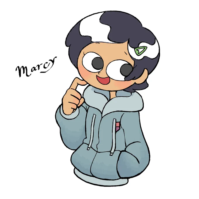 MSペイントでマーシーを描いてみる 