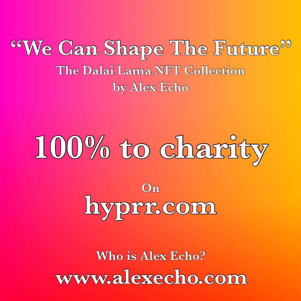 NFTs can be more than art~ they can be vehicles for positive change! Please take a look at <a href="/DalaiLama/">Dalai Lama</a> <a href="/TibetReliefFund/">Tibet Relief Fund</a> &amp; <a href="/SFTHQ/">Students for a Free Tibet</a> and find out about the wonderful work they’re doing for all of humanity and our precious planet! With sincere gratitude ~ sending good vibes 🤙