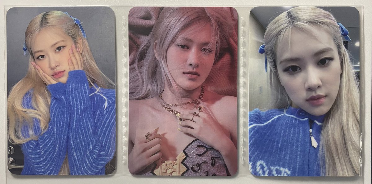 jncsellsph's tweet photo. [WTS LFB ph only]
BLACKPINK Rosé -R- Ktown4u POB 
•10/10 condition
•3 photocards
•sold as a set

Php350
DM us!

tags: #jncselling #BLACKPINK #JISOO #JENNIE #ROSÉ #LISA https://t.co/dR0XVyx7XK