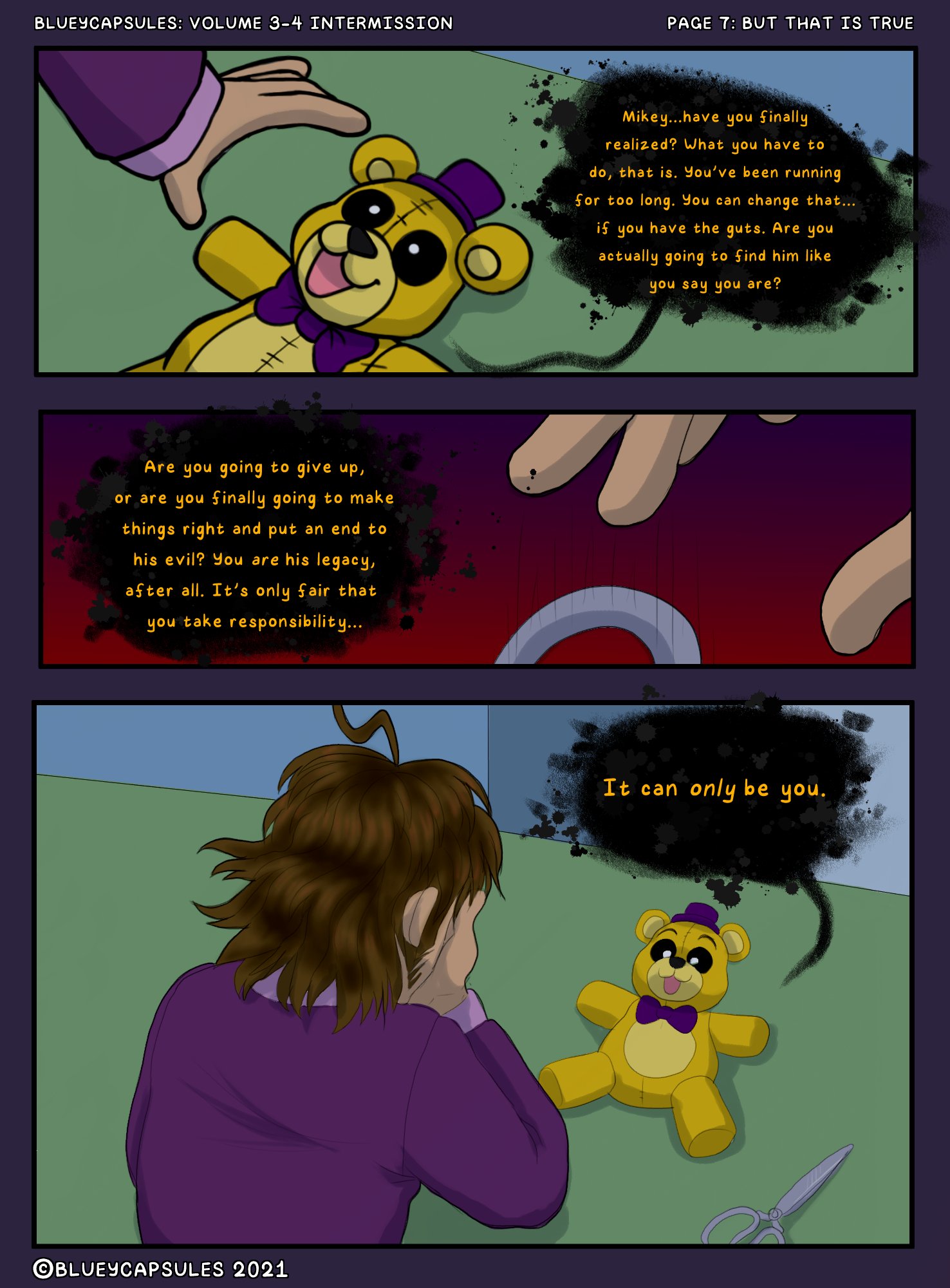 I recently read Blueycapsules fnaf comic by BOO_ghost357 on Sketchers  United