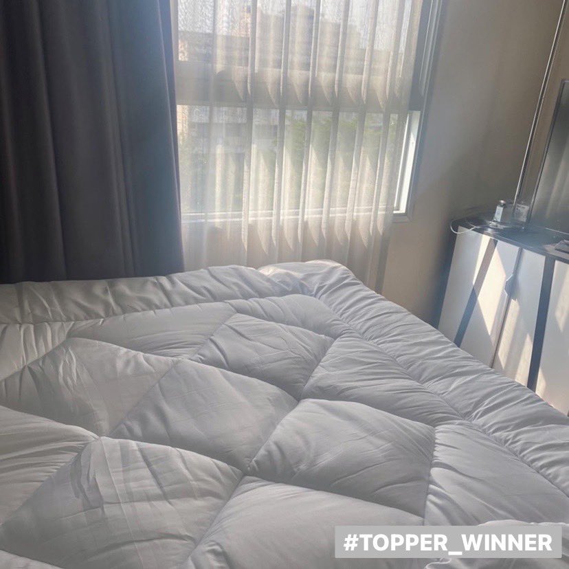 TopperWinner's tweet photo. ลูกค้ารีวิวเช้าๆ 🛌🎁🪟🖼🪞ติดใจ ตื่นแล้วยังอยากอยู่ต่อ กับที่นอนท็อปเปอร์ ที่สามารถวางซ้อนทับบนที่นอน หรือจะนอนบนท็อปเปอร์ได้เลย❤️🛏

Price: 
690฿/3.5 ฟุต
750฿/5 และ 6 ฟุต 
🚚*จัดส่งฟรี 
📦*มีเก็บเงินปลายทางด้วย

#ท็อปเปอร์ #toppper #ที่นอน #เครื่องนอน #Inbox https://t.co/0IXieQ0DHx