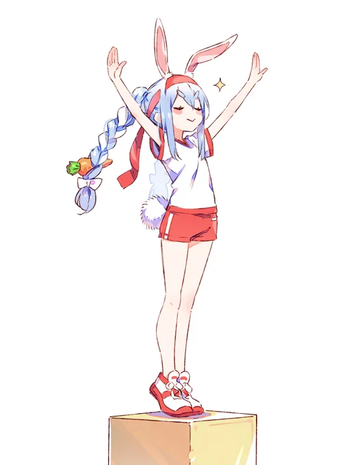 こううんうさぎ
#ホロライブ大運動会2021  
#ぺこらーと 
