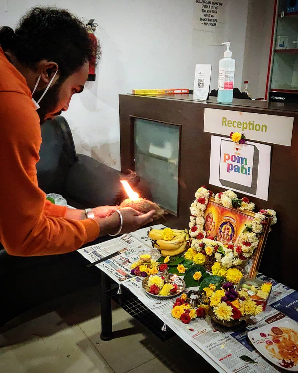pavan_s_b's tweet photo. On this auspicious festival of Diwali, I'm happy to announce my 5th new venture along with @Pompah_Official , 
• @Pompah_Official is an exclusive platform for pure artists to showcase their talent and reach global audience in this over shadowing chaotic cringe content world. https://t.co/oN4pLSKaKz
