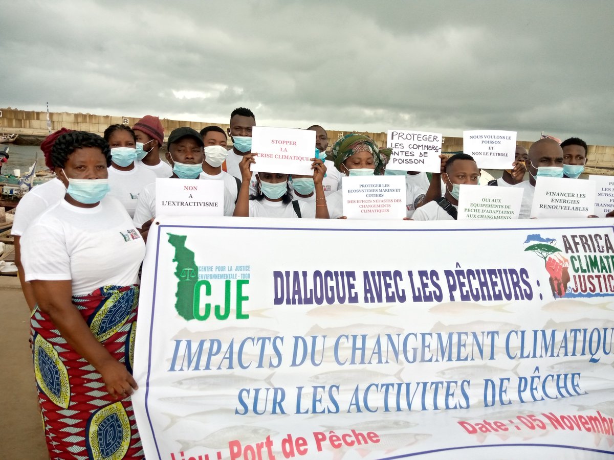 rmandavid1's tweet photo. #Stop #fossilfuels pollution and finance #Agroecology and #cleanrenewableenergy. Fisher folks’ voices need to be heard at @COP26, Glasgow. https://t.co/ZLV4hEJBkQ @EnviJusticeTogo @fbagbo