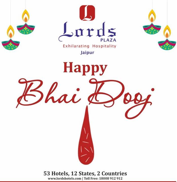 LordsJaipur's tweet photo. It’s a bond that will always be forever young.
This Bhai Dooj, Lords Hotels &amp; Resorts wishes every brother and sister to come together and celebrate Bhai Dooj by cherishing every moment of this beautiful relationship. 
#LordsHotels #LordsResorts #BhaiDooj #HappyBhaiDooj https://t.co/a2CwSc6Xk8