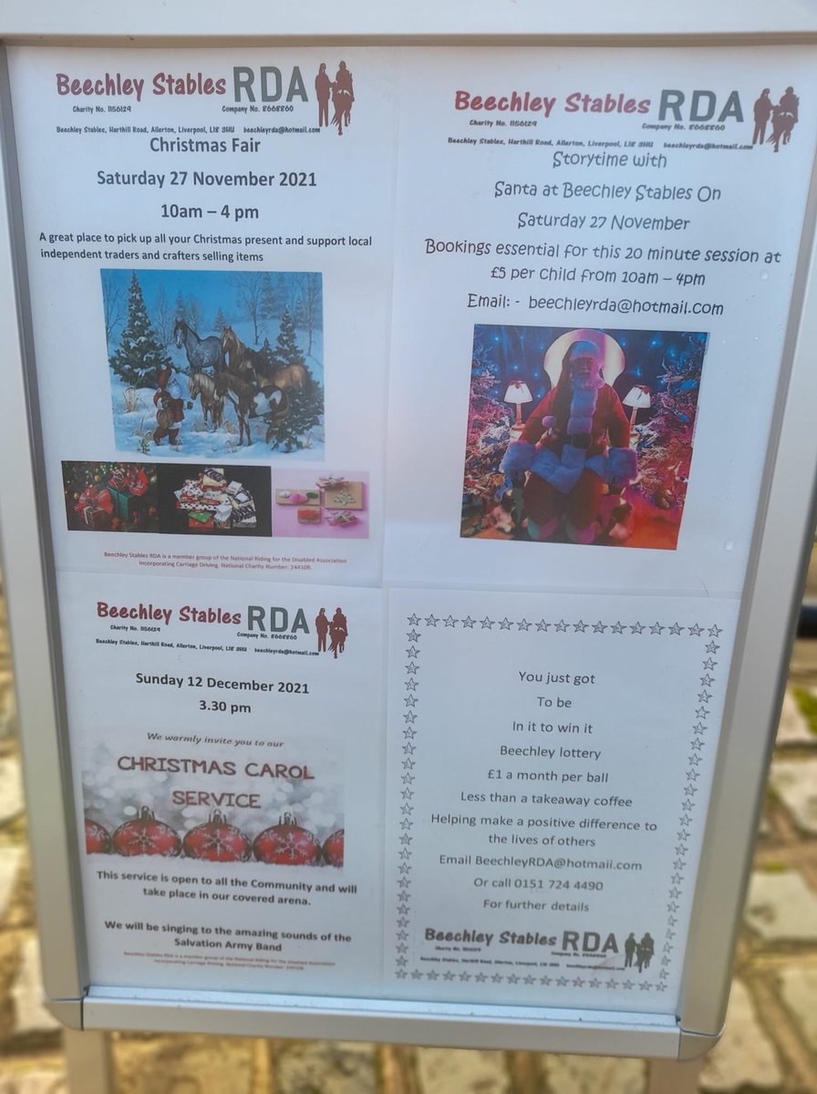 Fancy joining us and shopping somewhere different to buy your Christmas Presents this year. On Saturday 27 November between 10-4 browse amongst the 30 stalls of local independent traders and crafters at Beechley Stables Harthill road, at the edge of Calderstones Park