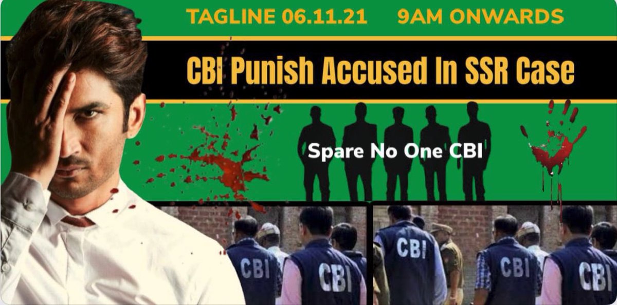 CBI Punish Accused In SSR Case

Why not a single arrest has been made by CBI in SSR case? When will Justice be served  to Sushant..