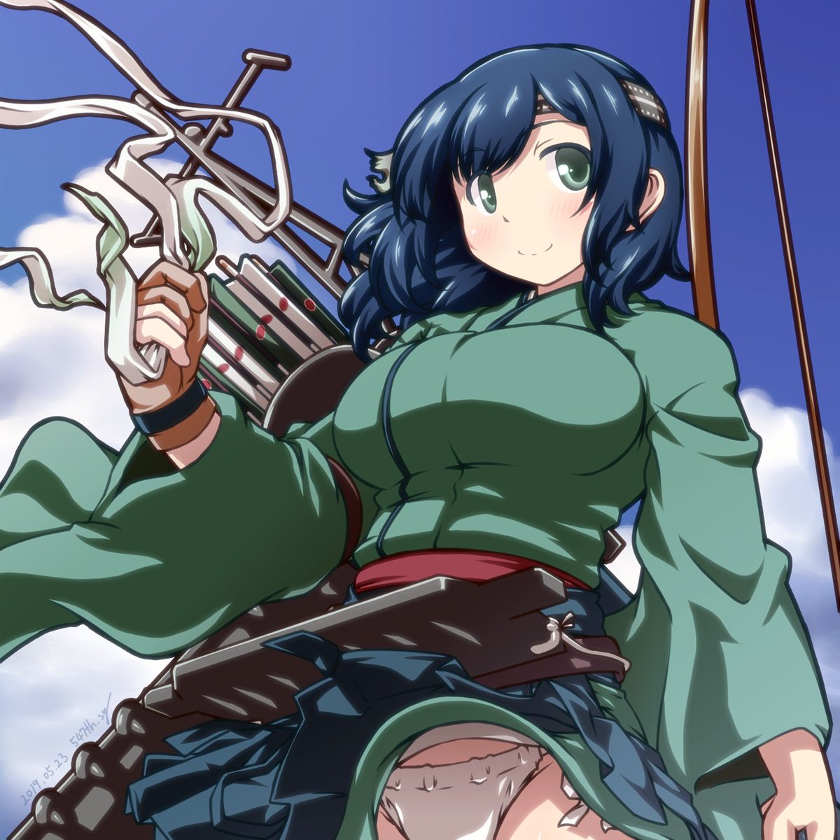 蒼龍(艦これ) 「過去絵から蒼龍さん(+1名)を再貼りさせて頂きたく...
(;'・ω・) 」|547th_syのイラスト