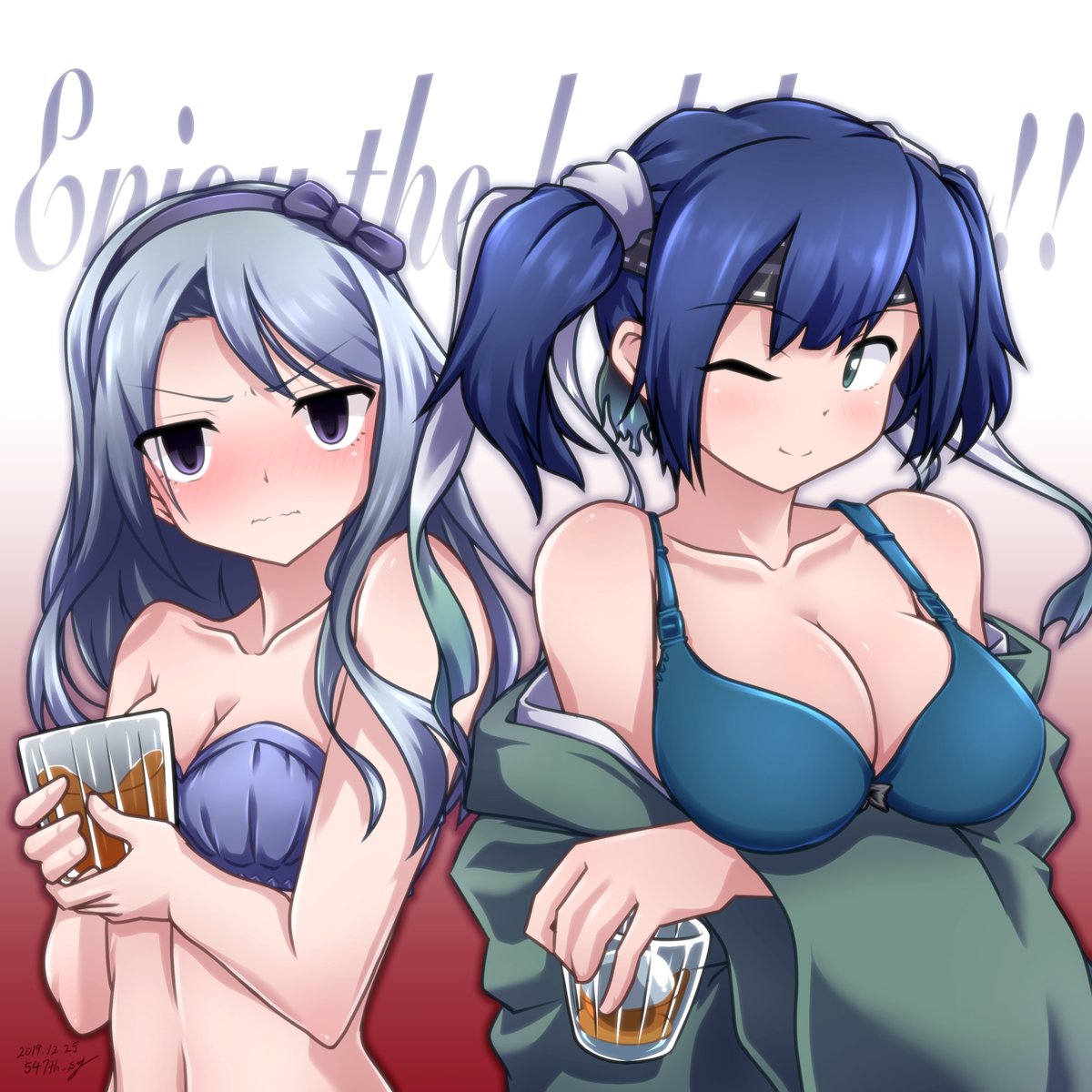 蒼龍(艦これ) 「過去絵から蒼龍さん(+1名)を再貼りさせて頂きたく...
(;'・ω・) 」|547th_syのイラスト