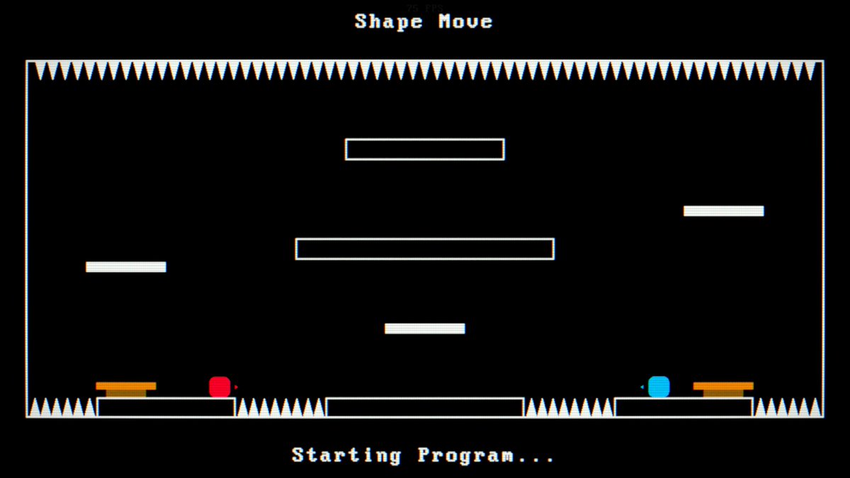 SmashAttackAus's tweet photo. Celebrating this weeks #screenshotsaturday by showing that Shape Move has joined the society and had its new looks and gameplay tweaked to match the new style #ShapeVS #indies #indiegames #gamedev #indiedev https://t.co/JwnPzYy96A