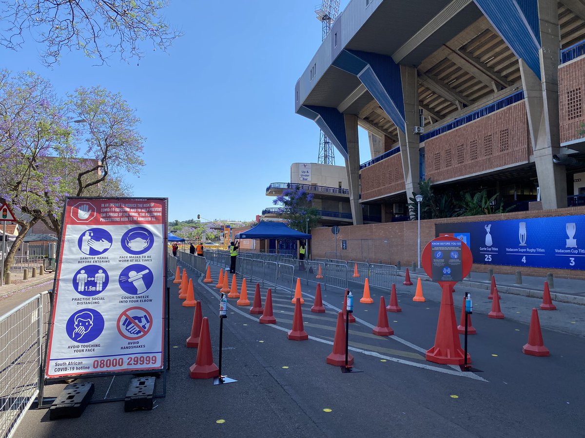 Loftus Versfeld ready to welcome vaccinated spectators to the <a href="/TheCurrieCup/">The Carling Currie Cup</a> Champions Team vs <a href="/OfficialKRU/">Kenya Rugby</a> match!
