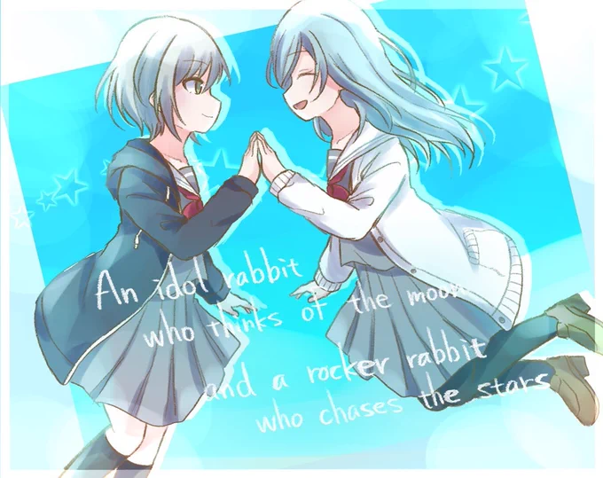#prsk_FA 🌕🐰
お互いがお互いの支え 